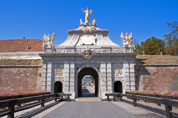 Alba Iulia Tor der Festung